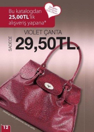 avon katalogu bayan canta