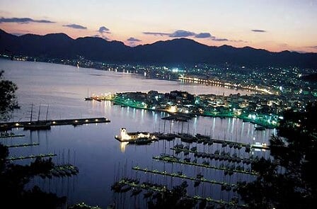 aaadam marmaris marina gece
