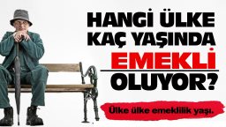 ulkelerin emeklilik yasi