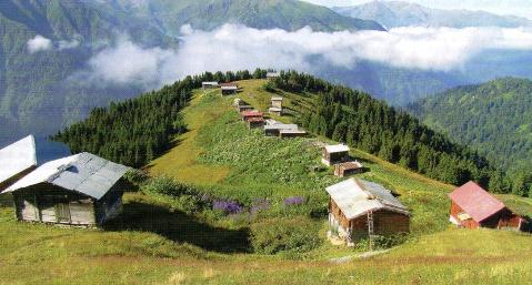 yaylalarda turistik amacli oteller ve satilik yayla evleri