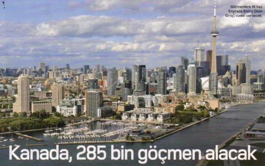 kanada gocmen alimi