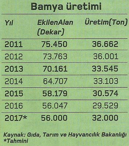 bamya uretimi