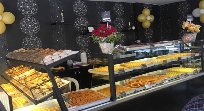 haci mehmet baklava vitrin