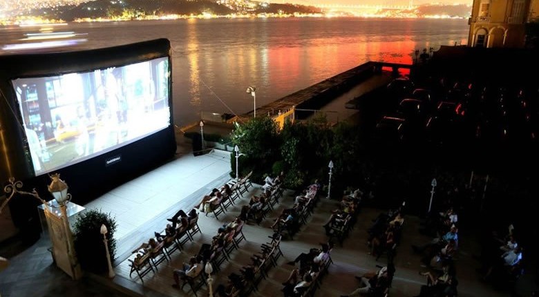 deniz kenari acik hava sinema