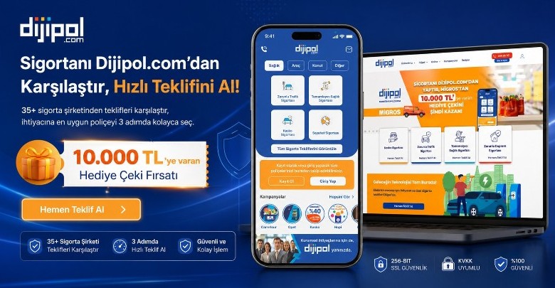 Dijipol Uygulaması İncelemesi: Arayüz, Hız ve Sigorta Teklif Alma Deneyimi 13 dijipol
