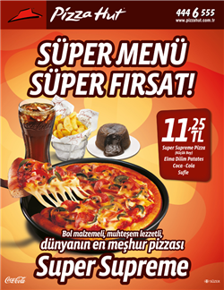Pizza Hut Super Menu