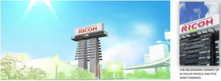 Yenilenebilir Enerji ile Çalışan Billboard (Eko-board) 19 ricoh